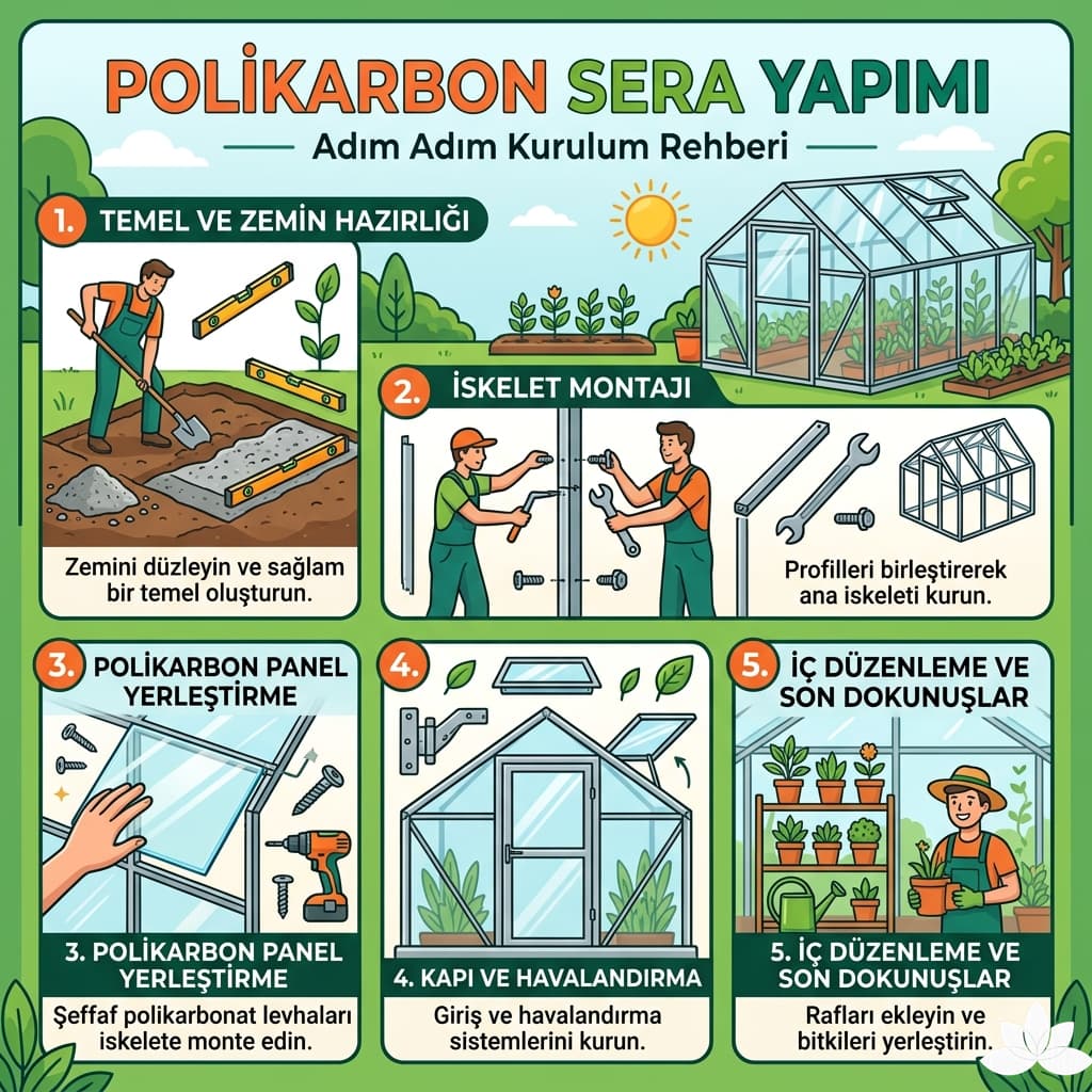 polikarbon sera kurulumu